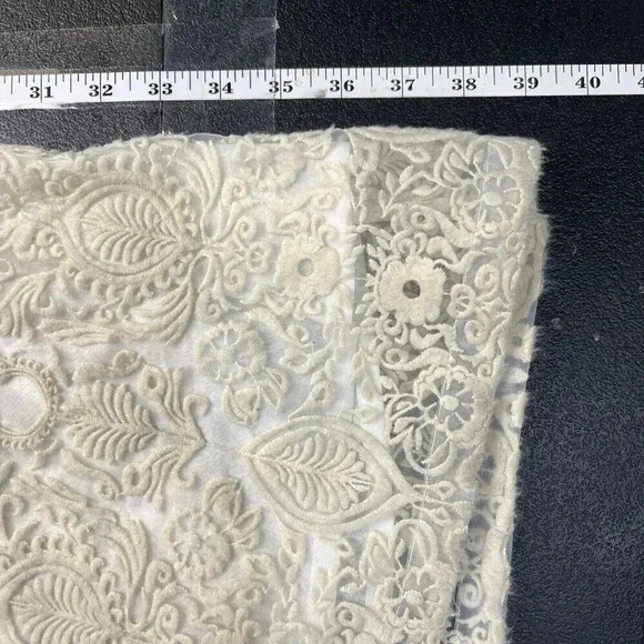 Sea Ny Jacquard Strapless Cocktail Dress Size 8 Formal Event Bridal Event Ivory - Picture 7 of 9